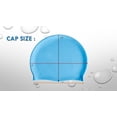 thumbnail image 4 of Adoretex Classic Unisex 100% Silicone Swim Cap for Youth, Women and Men, Easy Wear and Removal Waterproof Swimming Hat (CS001A) - Golden, 4 of 5