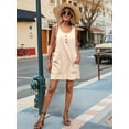 thumbnail image 4 of Summer Dress for Women Sleeveless Tank Dress with Pockets Casual Short A Line Dress Crewneck Sundress  XL, 4 of 6