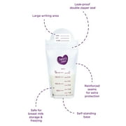 Parent’s Choice Breast Milk Storage Bags, 6 oz, 100 Count
