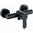 thumbnail image 1 of Mezclador monomando para ducha de baño, juego de grifos de baño, grifos de ducha, grifo de baño, válvula de retención incorporada, grifo mezclador de agua fría y caliente negro, 1 of 5