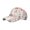 Beige, variant on Fashion Women Men Sport Flowers Prints Breathable Beach Baseball Cap Hop Hat Sun Hat White