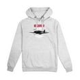 thumbnail image 4 of Top Gun Born to Fly Women's Pullover Hoodie, Grey Heather, Large, 4 of 4