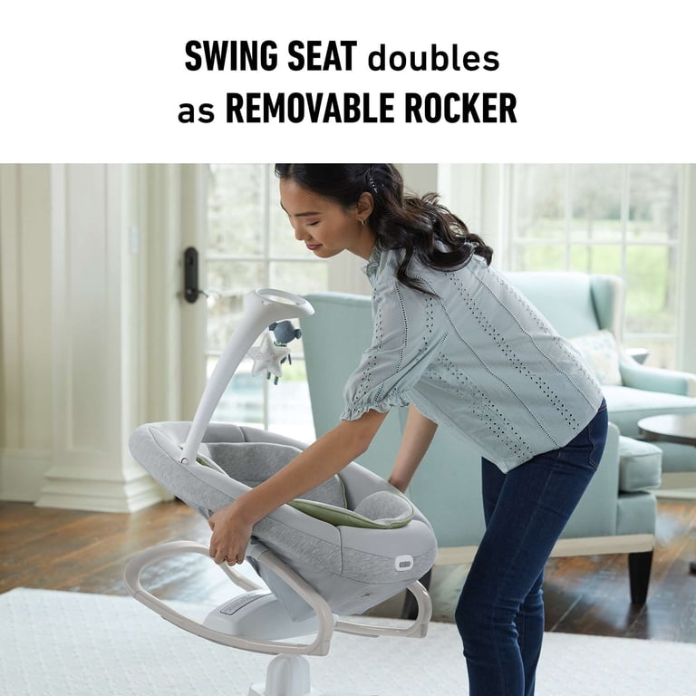 Graco Soothe My Way Swing With Removable Rocker, Madden photo 4