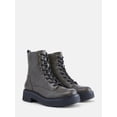 thumbnail image 2 of No Boundaries Women's Combat Boots, 2 of 6