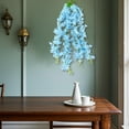 thumbnail image 3 of 4.3FT Wisteria Vine - Hanging Silk Flower Garland for Weddings, Parties, Backdrops & Outdoor Decor - Artificial Wisteria Flowers, 3 of 5