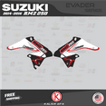 thumbnail image 3 of Kalair GFX Graphics Kit for Suzuki RMZ250 (2014-2016) Evader Series, 3 of 5