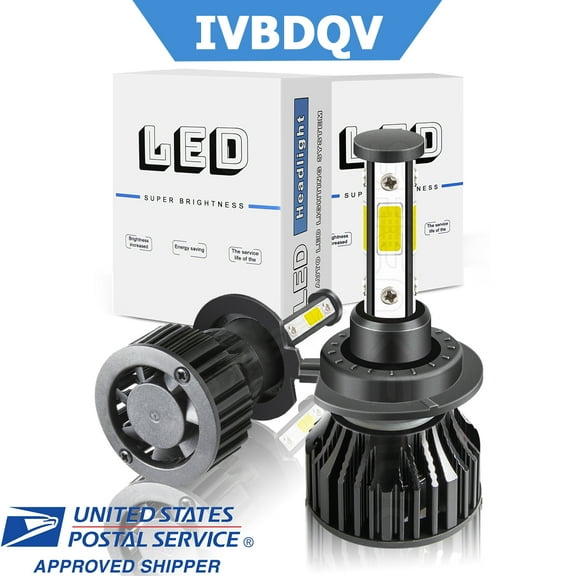 For Kia Forte 2017-2018 LED Headlight Bulbs Low Beam Light Bulb 6000K 2pcs