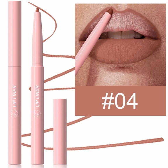 12-color Lipliner Velvet Matte Finish Easy To Outline Lips Easy To Color Suitable For Beginners