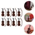 thumbnail image 3 of MasteelfCA 8Pcs Delicate Violin Craft Desktop Musical Instrument Model Decorative Violin Model for Mini House, 3 of 8