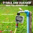 thumbnail image 5 of IPX5 Waterproof Timer for Sprinklers, Automatic/Manual, Large LCD Display, Easy Install for Balcony, Garden, Flower Beds, Farmhouse, Outdoor Use WaterSmart, 5 of 5