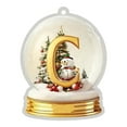 thumbnail image 2 of 26 Letter Yellow Crystal Acrylic Ornament, Alphabet Pendant for Car Rearview Mirror or Christmas Tree, Decorative Home Hanging Decor and Educational Holiday Gift, 2 of 4
