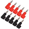thumbnail image 4 of Banana Plug Connector, Open Screw Solderless Banana Plug 30VAC-60VDC Standard Size Brass  For DIY, 4 of 8
