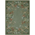 thumbnail image 6 of Wonnitar 5'x7' Floral Area Rugs for Living Room, Washable Rugs for Bedroom Vintage Cottagecore Accent Carpet for Dining Room Sunroom Home Office, Soft Non Slip Green, 6 of 10