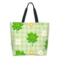 thumbnail image 1 of Fotbe St Patrick's Day11 Bolsa Tote Estética de Lona con Estampado para Mujer - Bolsa Reutilizable de Hombro Casual para Vacaciones, Compras, Trabajo y Gimnasio, 1 of 8