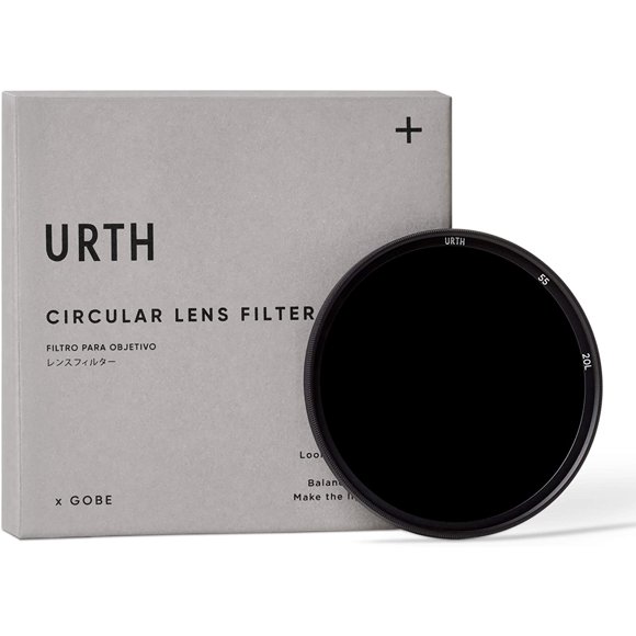 Urth x Gobe 55mm ND1000 (10 Stop) Lens Filter (Plus+)