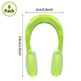 thumbnail image 6 of 14 Packs Waterproof Silicone Swimming Nose Clips, Comfortable Pool Nose Plugs for Swimming, Green, 6 of 7