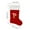 P, variant on Christmas Stockings Small Xmas English Letters Hanging Stockings Christmas Socks Double Sided Fireplace Hanging Stockings for Christmas Party Decoration New Year Party Gift Favors Supplies