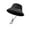 Black, variant on Fgnfyis Outdoor Sun Bucket Hat for Men and Women UPF 50 Windproof Water Foldable Boonie Cap for Hiking Camping Fishing Black One Size