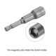 thumbnail image 5 of Uxcell Punta Magnética para Controlador de Tuerca de Cambio Rápido Hexagonal Paquete de 2 3/8", 5 of 5