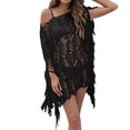 thumbnail image 1 of Hot Summer Mesh Bathing Suit Cover Ups Beach Wear For Woman, 1 of 5
