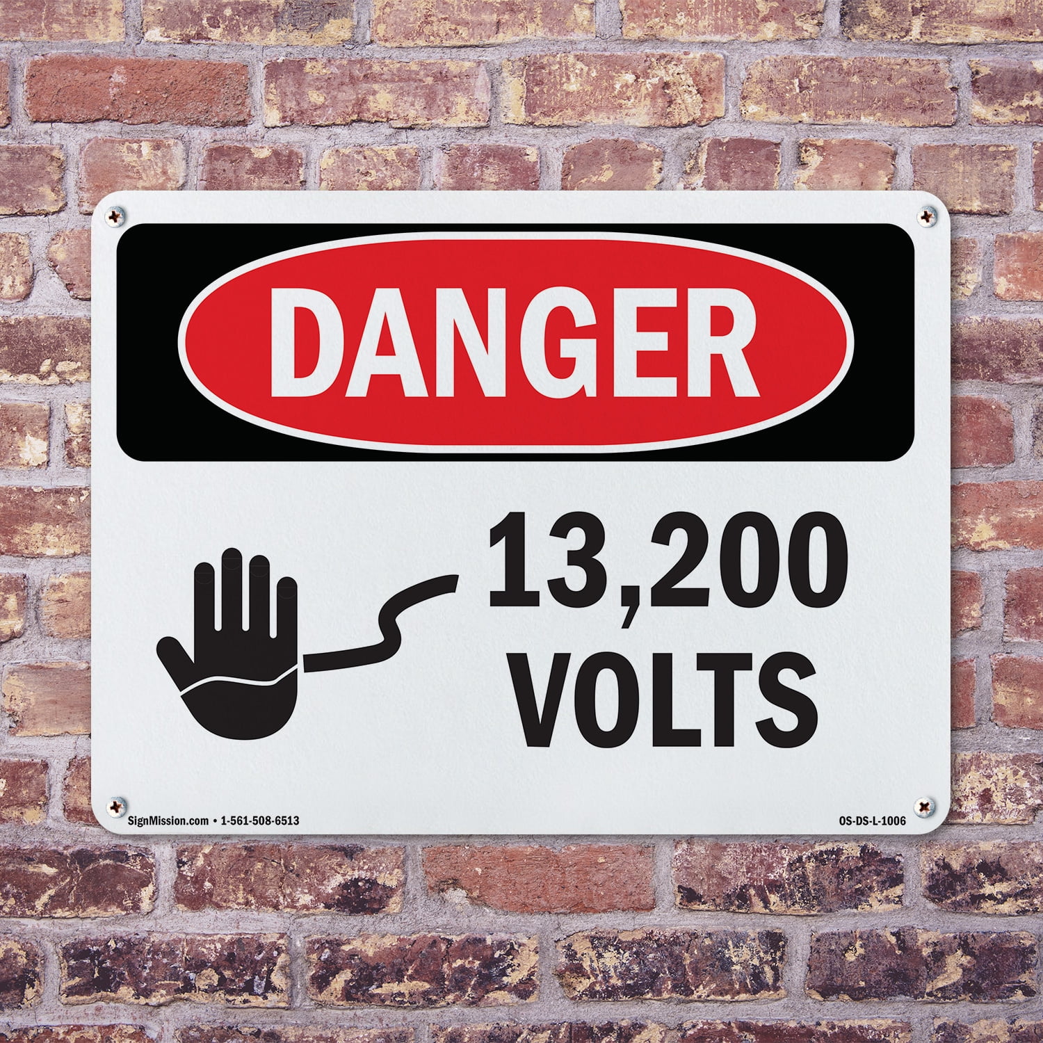 Osha, avviso | Heavy Duty Sign o etichetta 24 X 18 Decal