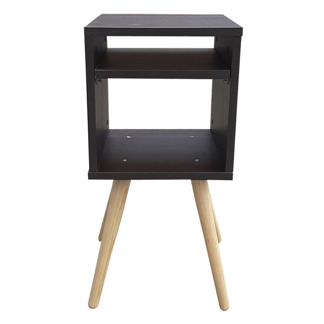 Buro Smart Hogare o Mesa De Noche Chocolate Hogare Buro Smart Hogare