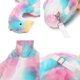 thumbnail image 4 of Lindo bolso bandolera de pato de felpa, monedero Kawaii de animales, bolso de hombro de felpa suave, bolso cruzado de dibujos animados para niñas y mujeres (colorido), 4 of 5