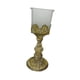 thumbnail image 3 of Candelabro a prueba de viento, candelabro, regalo, artesanía, adorno de mesa, candelabro vintage, candelabro de metal para fiesta, boda Marrón, 3 of 10