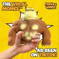 thumbnail image 3 of MonkeWorld: Original Stretchy Monkey - The Trending Squishies Fidget Toy, Shape-Pull-Throw, Tough-Tech, Soft Durable Animal Plushie, Adults & Kids 3+, 3 of 17