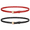 Black+Red, variant on JASGOOD 2 Pack Women Thin Leather Belts Ladies Skinny Waist Belt for Dresses Jeans with Gold Buckle