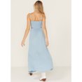 thumbnail image 4 of Idyllwind Women's Wisteria Tie Front Sleeveless Maxi Dress Light Blue X-  US, 4 of 4