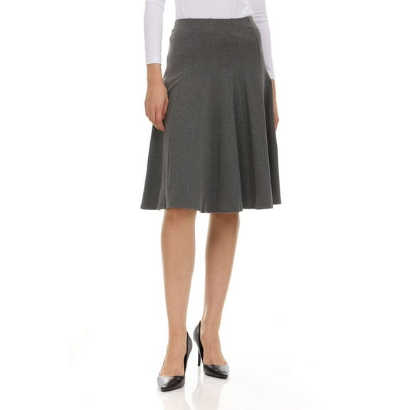 Ladies Cotton Panel Skirt