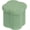Flower Green, variant on Storage Ottoman Cube, Flowers Shaped Ottomans with Storage Foot Stool Footrest for Lving Room, Boucle Ottoman Seat for Dorm Room,Faux Teddy Fur, Green 12.6"x12.6"x12.6"