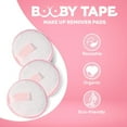 thumbnail image 4 of Booby Tape Reusable Makeup Remover Pads, Eco-Friendly Face Rounds, Cleanse Face & Body, 3 Pads (Pack of 1), 4 of 5