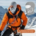 thumbnail image 5 of Unisex Heat Reactive Balaclava,Color-Changing Thermal Ski Mask Winter Full Face Wrap for Skiing Hiking,Heated Mens Balaclava, 5 of 9