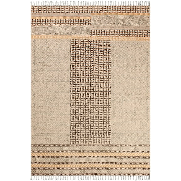 Casavani Eco-Friendly Cotton Garden Area Rug,Blue 2x3 feet