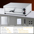 thumbnail image 4 of Eastvita 1300W Electric Countertop Commercial Pizza Oven - Stainless Steel/Easy - Clean Crumb Tray/Fits Up to 16-Inch Pizzas for Kitchen/Commercial Use, 4 of 6