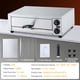thumbnail image 5 of 1300w electric countertop commercial pizza oven - stainless steel, easy - clean crumb tray, fits up to 16 - pulgada pizzas para kitchen & commercial use, 5 of 7