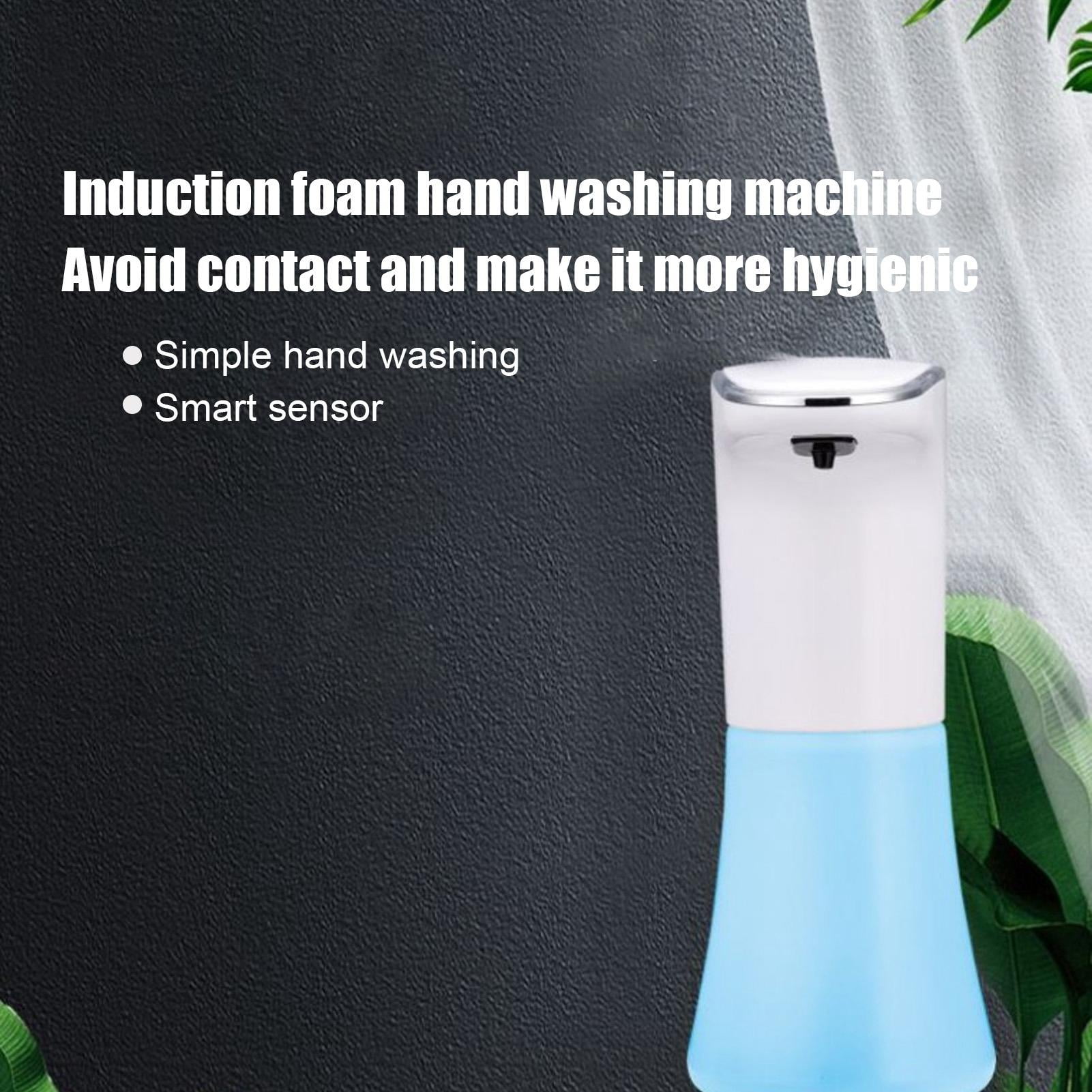BIMZUC 400 ml Touchless USB‑Rechargeable Smart Soap Pump – Automatic Sensor Foam Dispenser for Bathroom, Kitchen, Hotel & Outdoor Use