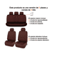 thumbnail image 3 of Funda De Asiento Cuero Coche Universal color bordo, 3 of 4