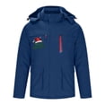thumbnail image 1 of Puntoco Sudadera Con Capucha Informal Con Estampado Navideño Para Hombre Con Múltiples Bolsillos, Calefacción Inteligente De Control Único De Tres Distritos Y Una Chaqueta, 1 of 5
