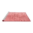 thumbnail image 2 of Ahgly Company Machine Washable Indoor Square Oriental Red Modern Area Rugs, 7' Square, 2 of 4