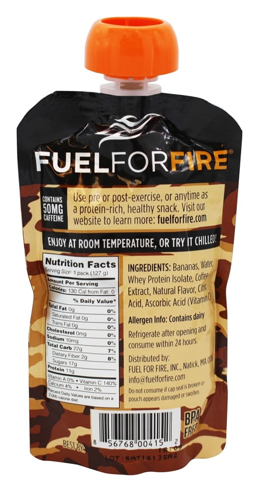 Fuel For Fire Nutrition Facts Runners High Nutrition