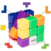 Rubiks Tetris Cube, Color-Matching Puzzle Fidget Toy for Ages 8 and up