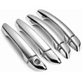thumbnail image 4 of Door Handle Cover Trim 2017-2021 Silver Exterior Accessories Compatible with Opel Crossland X Side Door Handles, 4 of 5