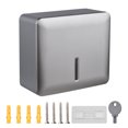 thumbnail image 6 of YMTQ Paper Towel Dispenser Dispenser Hand Tissue Dispenser Key Kitchen Bedroom Wall Mount Lock Wemay, 6 of 7