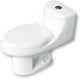 thumbnail image 4 of WC/Inodoro Castel Venus, Cerámica, One Piece, Color Blanco, Doble Descarga, Asiento Cierre Suave, 4 of 5