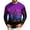Purple, variant on Mens Shirts Halloween Color Sleeve Raglan Long Sleeve Pumpkin Ghost Witch Funny Halloween Party Shirts Purple XL