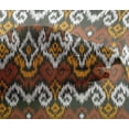 thumbnail image 4 of oneOone Viscose Chiffon Fabric Diamond & Swirl Ikat Print Fabric BTY 42 Inch Wide, 4 of 4