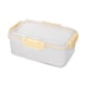 thumbnail image 2 of Contenedor de almacenamiento de alimentos, caja de aperitivos y ensaladas sellada, portátil con tapas, fiambrera de frutas, contenedor de comida para M, 2 of 8